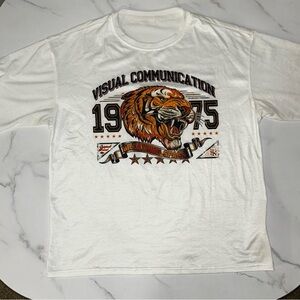 White Tiger Graphic Tee